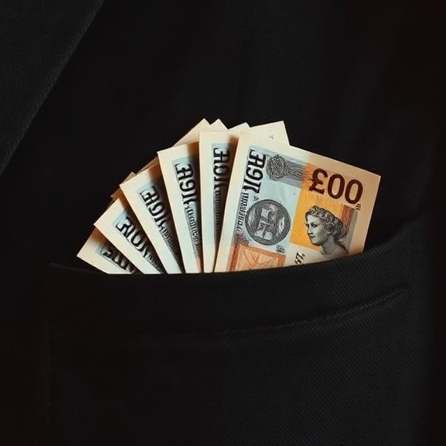 Cash staying safely in a pocket